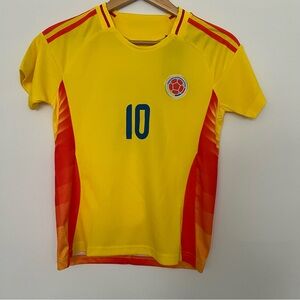 Camisa Colombia Uniforme #10 Size Kids 24.